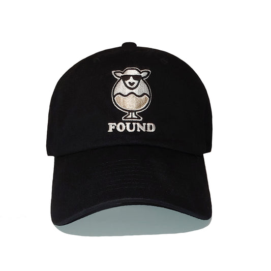 Found Sheep Vintage Dad Caps (Black)